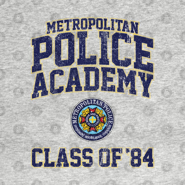 Metropolitan Police Academy Class of 84 - Police Academy by huckblade